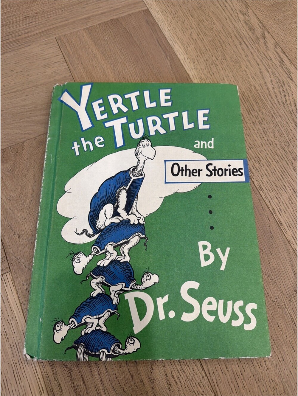 Vintage Dr Seuss Yertle the Turtle & Other Stories Hardcover Book Club Edition